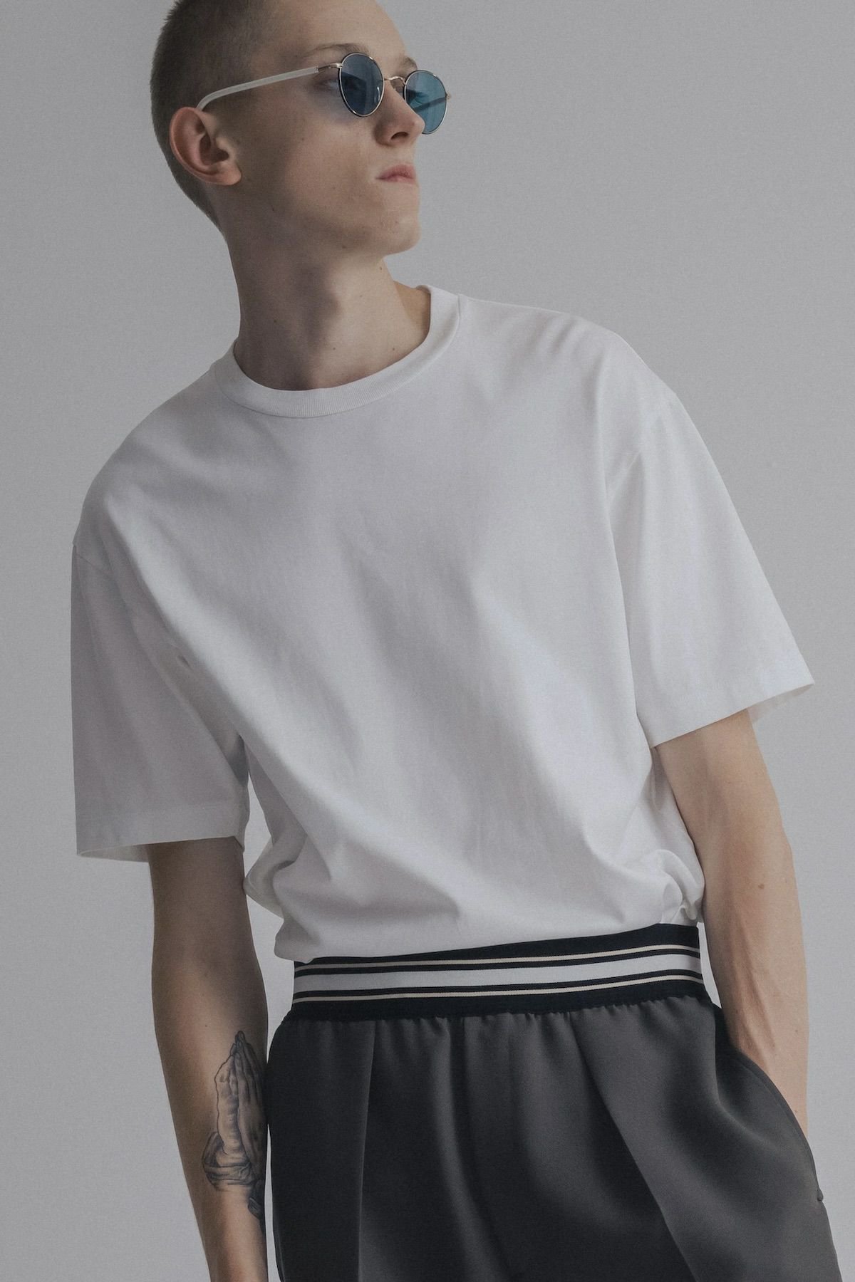 【チノ/CINOH / MEN】の【MEN】REFINA コットンジャージBASIC Tシャツ 人気、トレンドファッション・服の通販 founy(ファニー) 　ファッション　Fashion　メンズファッション　Fashion for Men　トップス・カットソー　Cut & Sew Tops　メンズシャツ　Shirts　ショート　Short, Short Length　スリーブ　Sleeve, Long Sleeve / Short Sleeve　ハーフ　Half, Half-Length　ベーシック　Basic, Essential　定番　Standard, Basic Item　other-7|ID: prp329100003495957 ipo3291000000032796750