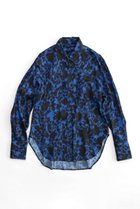 【メゾンスペシャル/MAISON SPECIAL】のマーブルプリントオーバーシャツ BLU(ブルー)|ID:prp329100003495997