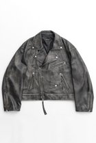 【メゾンスペシャル/MAISON SPECIAL】のLeather Riders Jacket/レザーライダースジャケット C.GRY(チャコールグレー)|ID: prp329100003496025 ipo3291000000027192144