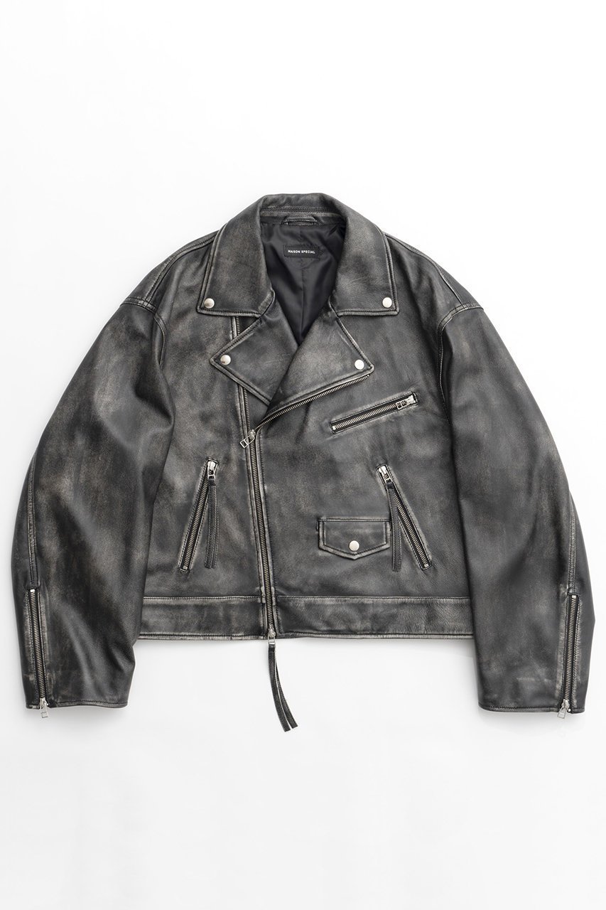 【メゾンスペシャル/MAISON SPECIAL】のLeather Riders Jacket/レザーライダースジャケット インテリア・キッズ・メンズ・レディースファッション・服の通販 founy(ファニー) 　ファッション　Fashion　レディースファッション　Fashion for Women　アウター　Coat / Outerwear Collection　レディースジャケット・軽アウター　Jackets　ライダースジャケット / レザースタイル　Riders Jackets & Biker Style　オイル　Body Oil　ジャケット　Jacket, Outerwear　ライダースジャケット　Riders, Biker Jacket　冬　Winter / This Winter　C.GRY(チャコールグレー)|ID: prp329100003496025 ipo3291000000035654330