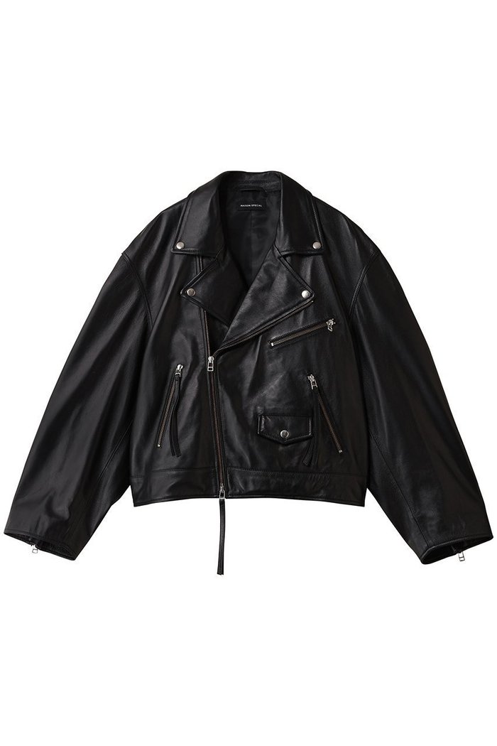 【メゾンスペシャル/MAISON SPECIAL】のLeather Riders Jacket/レザーライダースジャケット インテリア・キッズ・メンズ・レディースファッション・服の通販 founy(ファウニー) https://founy.com/ ファッション Fashion レディースファッション Fashion for Women アウター Coat / Outerwear Collection レディースジャケット・軽アウター Jackets ライダースジャケット / レザースタイル Riders Jackets & Biker Style オイル Body Oil ジャケット Jacket, Outerwear ライダースジャケット Riders, Biker Jacket 冬 Winter / This Winter |ID: prp329100003496025 ipo3291000000036654967
