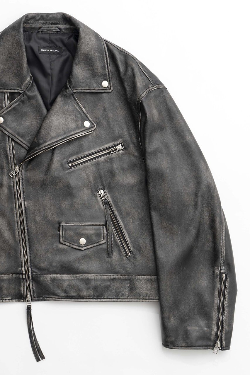 【メゾンスペシャル/MAISON SPECIAL】のLeather Riders Jacket/レザーライダースジャケット 人気、トレンドファッション・服の通販 founy(ファニー) 　ファッション　Fashion　レディースファッション　Fashion for Women　アウター　Coat / Outerwear Collection　レディースジャケット・軽アウター　Jackets　ライダースジャケット / レザースタイル　Riders Jackets & Biker Style　オイル　Body Oil　ジャケット　Jacket, Outerwear　ライダースジャケット　Riders, Biker Jacket　冬　Winter / This Winter　other-3|ID: prp329100003496025 ipo3291000000036654972
