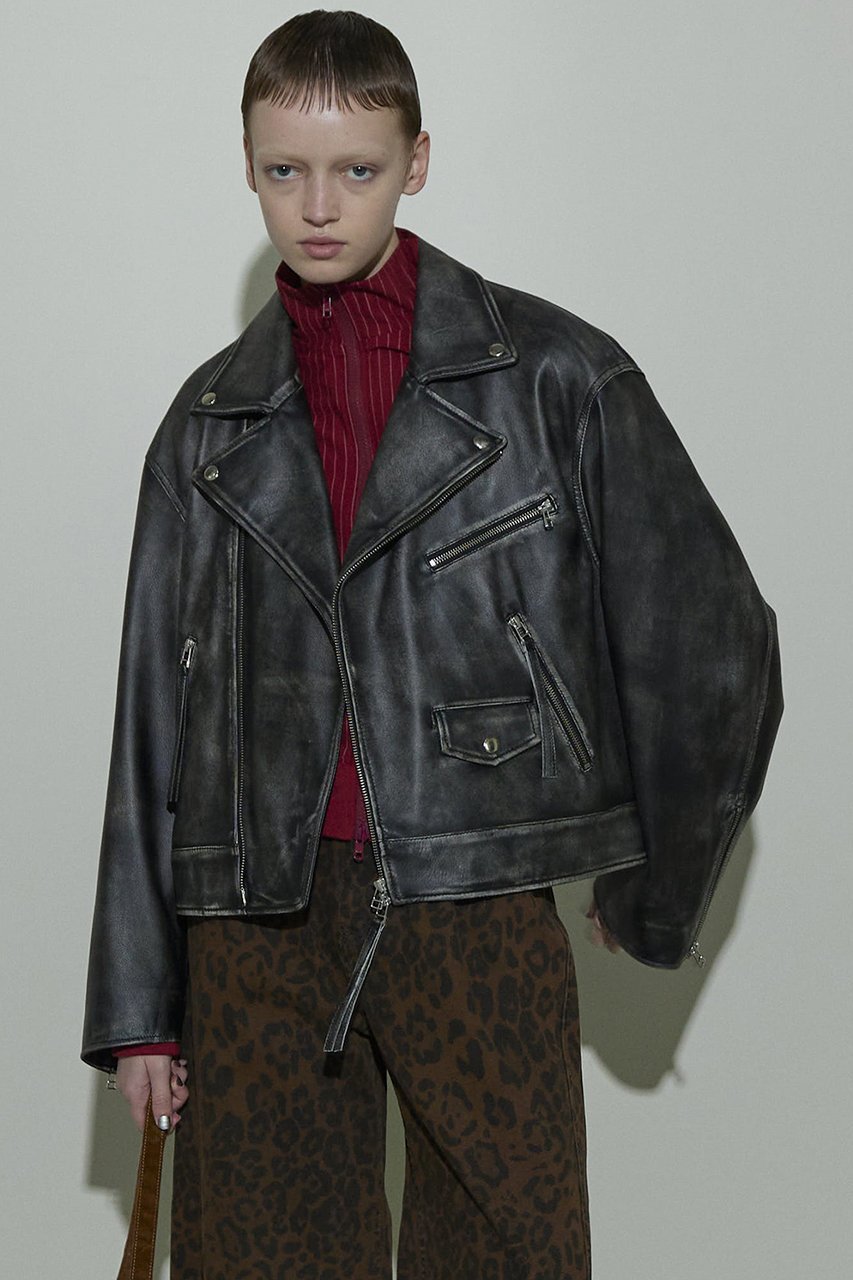 【メゾンスペシャル/MAISON SPECIAL】のLeather Riders Jacket/レザーライダースジャケット 人気、トレンドファッション・服の通販 founy(ファニー) 　ファッション　Fashion　レディースファッション　Fashion for Women　アウター　Coat / Outerwear Collection　レディースジャケット・軽アウター　Jackets　ライダースジャケット / レザースタイル　Riders Jackets & Biker Style　オイル　Body Oil　ジャケット　Jacket, Outerwear　ライダースジャケット　Riders, Biker Jacket　冬　Winter / This Winter　other-6|ID: prp329100003496025 ipo3291000000036654975