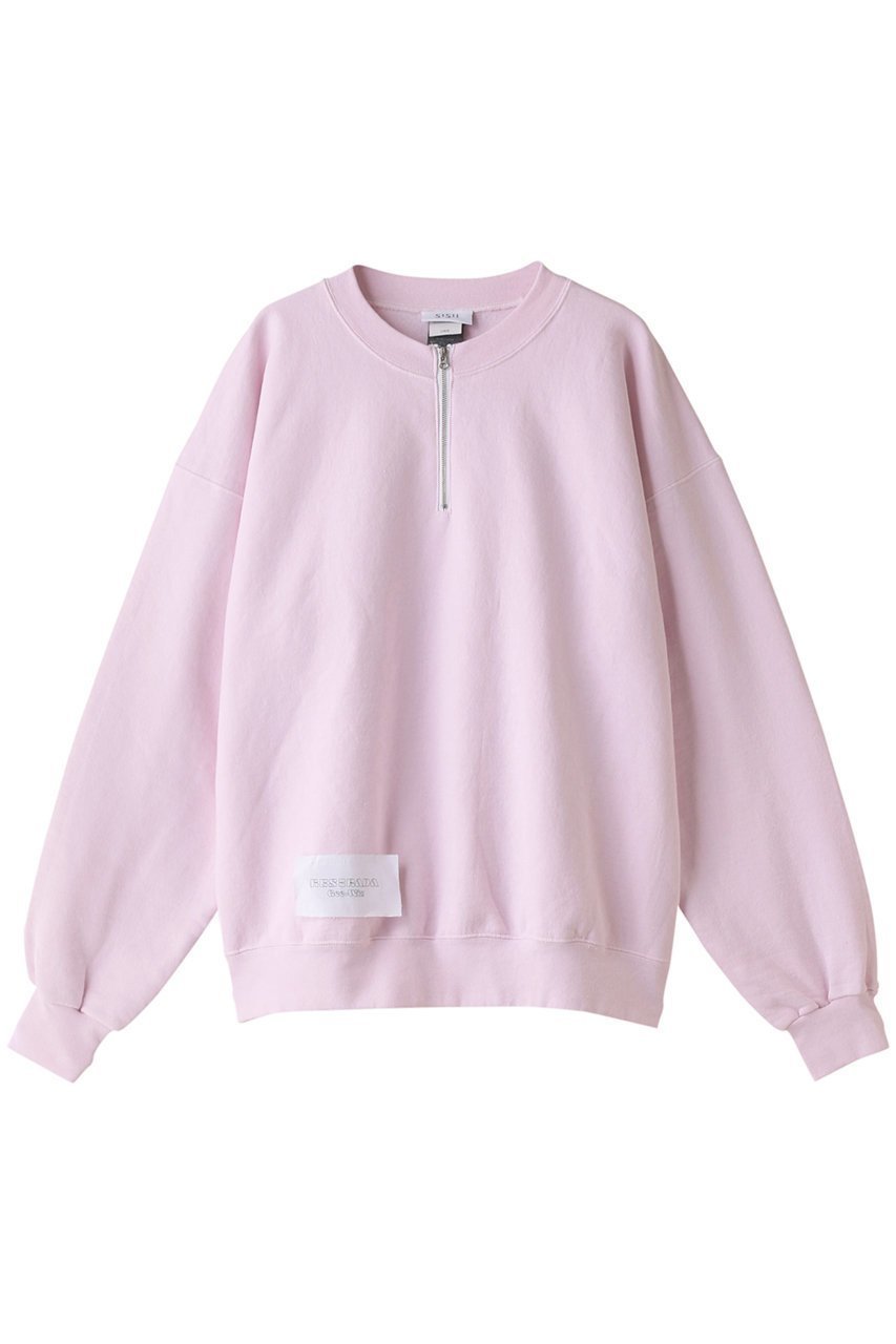 【シシ/sisii】の【UNISEX】ZIP CREW プルオーバー インテリア・キッズ・メンズ・レディースファッション・服の通販 founy(ファニー) ファッション Fashion レディースファッション Fashion for Women トップス・カットソー Cut & Sew Tops シャツ・ブラウス・オフィスカジュアル Elegant Blouses & Button-Ups レディースパーカー・カジュアルフーディー Casual Hoodies & Sweatshirts ロングTシャツ・Tシャツ Longline T-Shirts & Tees カジュアルプルオーバー・ニットトップス Pullovers & Knit Tops / Casual Pullovers スウェット・クルーネックトップス Sweatshirts & Crewnecks / Relaxed Fit Sweat Tops カットソー・ベーシックTシャツ Cut-and-Sewn Tops / Stretch Tees & Basics ユニセックス Unisex, Genderless おすすめ Recommended / Our Picks ジップ Zip, Zipper スポーティ Sporty, Casual Athletic トレンド Trend, Trending Now フレア Flare, Flared ボトム Bottoms, Lower Wear ピンク|ID: prp329100003496046 ipo3291000000032921192