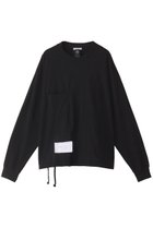 【シシ/sisii】の【UNISEX】ロングスリーブ スウィッチ ポケット Tシャツ ブラック|ID: prp329100003496048 ipo3291000000036663100