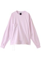 【シシ/sisii】の【UNISEX】ロングスリーブ スウィッチ ポケット Tシャツ ピンク|ID: prp329100003496048 ipo3291000000036663103