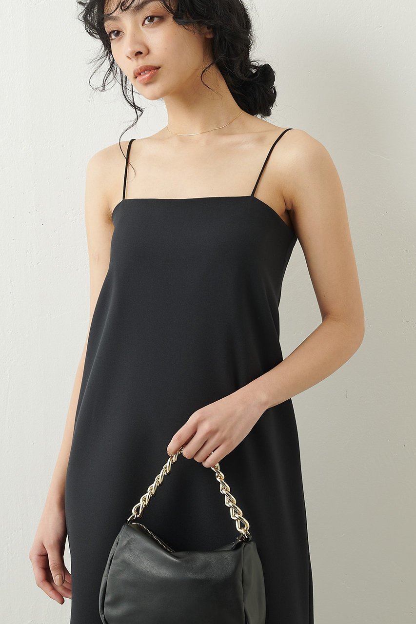 【ウィムガゼット/Whim Gazette】のキャミワンピース 人気、トレンドファッション・服の通販 founy(ファニー) 　ファッション　Fashion　レディースファッション　Fashion for Women　ワンピース　Dresses　キャミソールワンピース　Camisole Dresses　チュニック　Tunic Tops & Dresses　おすすめ　Recommended / Our Picks　なめらか　Smooth, Silky Texture　エレガント 上品　Elegant　キャミソール　Camisole, Spaghetti Strap Top　キャミワンピース　Cami Dress, Slip Dress　スクエア　Square, Square Shape　ストレッチ　Stretch, Stretchy Fabric　スリット　Slit, Slit Detail　チュニック　Tunic, Long Top　モダン　Modern, Contemporary　ラップ　Wrap, Wrap Design　ロング　Long, Long-Length　other-2|ID: prp329100003497234 ipo3291000000036490766