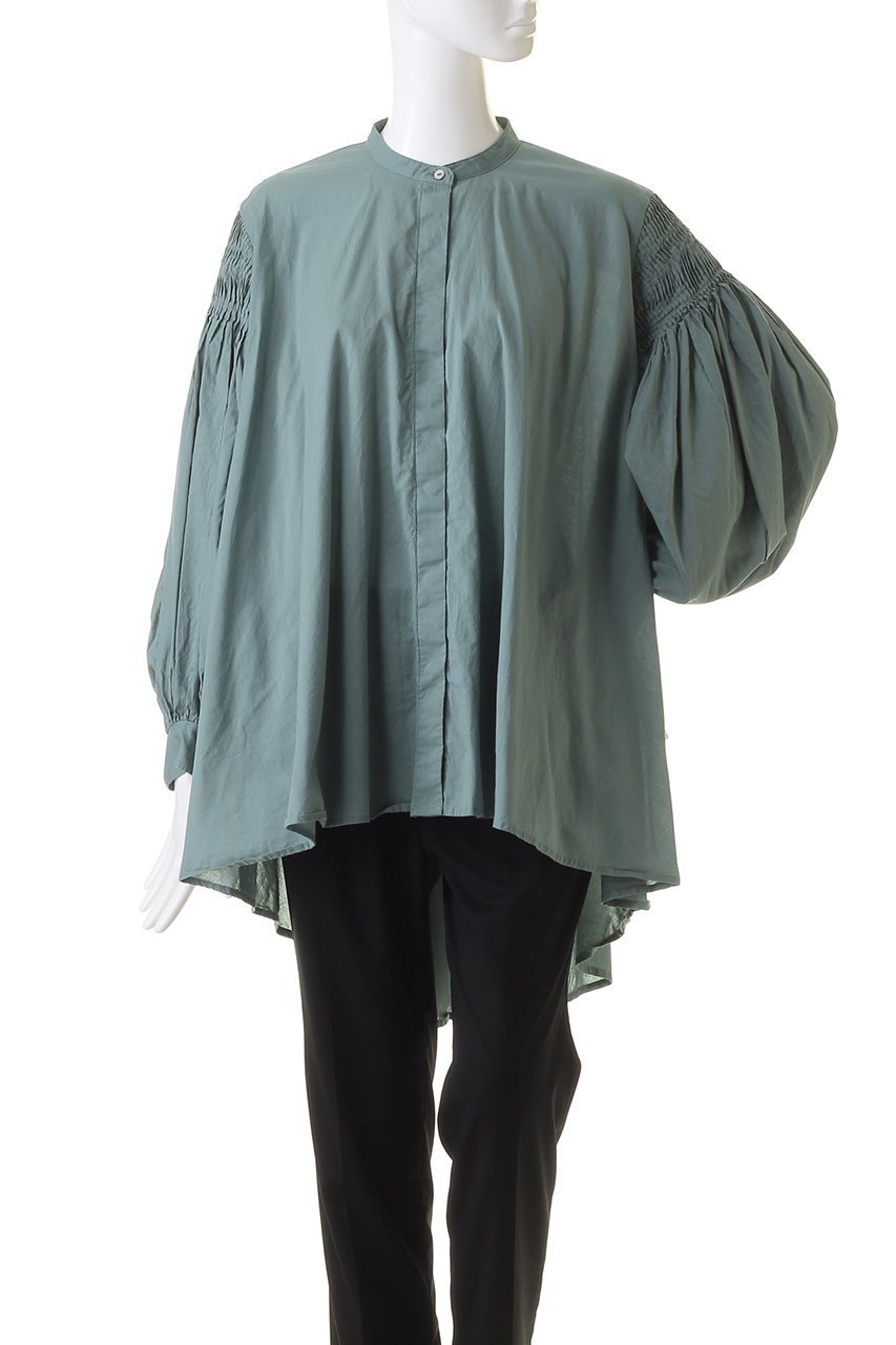 【ミズイロ インド/mizuiro ind】のpin tucked puff slv shirt シャツ 人気、トレンドファッション・服の通販 founy(ファニー) 　ファッション　Fashion　レディースファッション　WOMEN　トップス・カットソー　Tops/Tshirt　シャツ/ブラウス　Shirts/Blouses　スリーブ　Sleeve　フェミニン　Feminine　ロング　Long　人気　Popularity　other-2|ID: prp329100003497269 ipo3291000000031401855