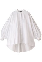 【ミズイロ インド/mizuiro ind】のpin tucked puff slv shirt シャツ off white|ID: prp329100003497269 ipo3291000000036402517