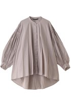 【ミズイロ インド/mizuiro ind】のpin tucked puff slv shirt シャツ l.grayA(90A)|ID: prp329100003497269 ipo3291000000036402521