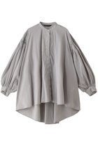 【ミズイロ インド/mizuiro ind】のpin tucked puff slv shirt シャツ l.gray(90)|ID: prp329100003497269 ipo3291000000036402522