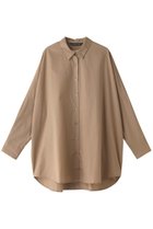 【ミズイロ インド/mizuiro ind】のwide shirt シャツ beige|ID:prp329100003497271