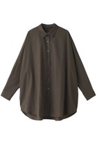 【ミズイロ インド/mizuiro ind】のwide shirt シャツ khaki|ID:prp329100003497271