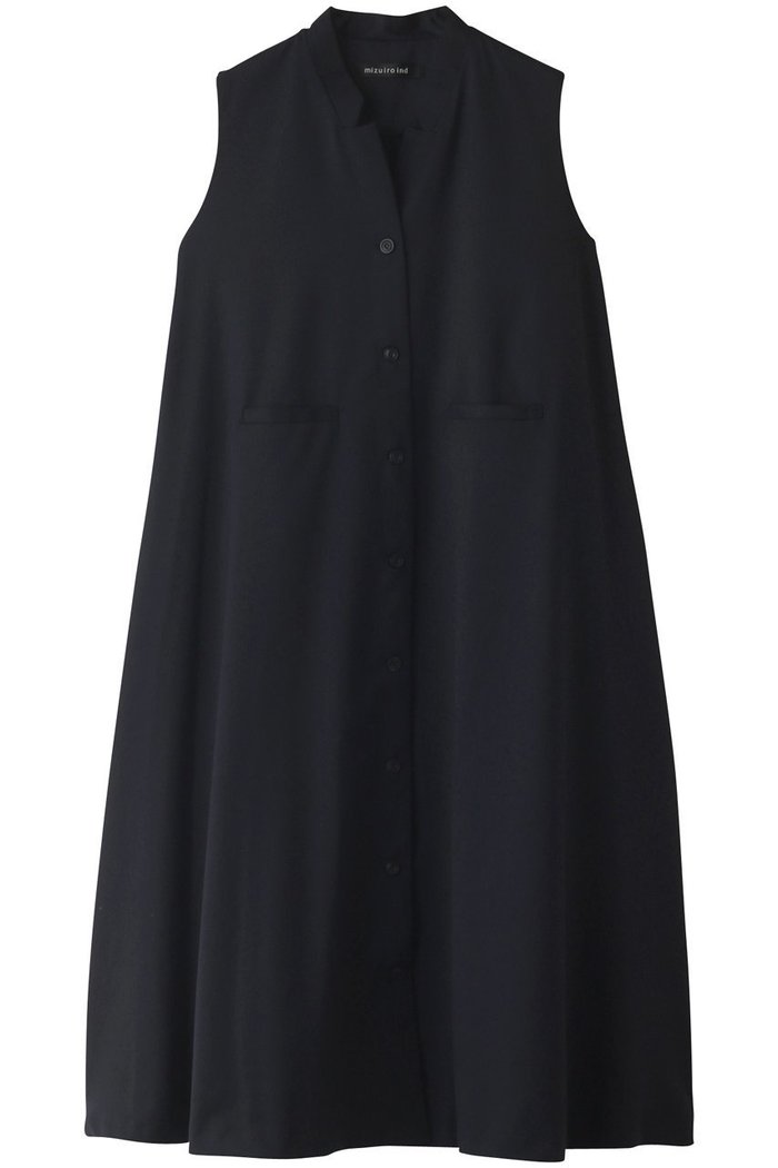 【ミズイロ インド/mizuiro ind】のstand collar flare jilet OP ワンピース インテリア・キッズ・メンズ・レディースファッション・服の通販 founy(ファニー) https://founy.com/ ファッション Fashion レディースファッション Fashion for Women ワンピース Dresses チュニック Tunic Tops & Dresses おすすめ Recommended / Our Picks シンプル Simple, Minimal スタンド Stand Collar, Upright Stand チュニック Tunic, Long Top テーラード Tailored, Tailored Fit フェミニン Feminine, Girly フレア Flare, Flared フロント Front, Front Design ロング Long, Long-Length 人気 Popular, Best Seller |ID: prp329100003497272 ipo3291000000032901173