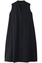 【ミズイロ インド/mizuiro ind】のstand collar flare jilet OP ワンピース navyA|ID: prp329100003497272 ipo3291000000035673894