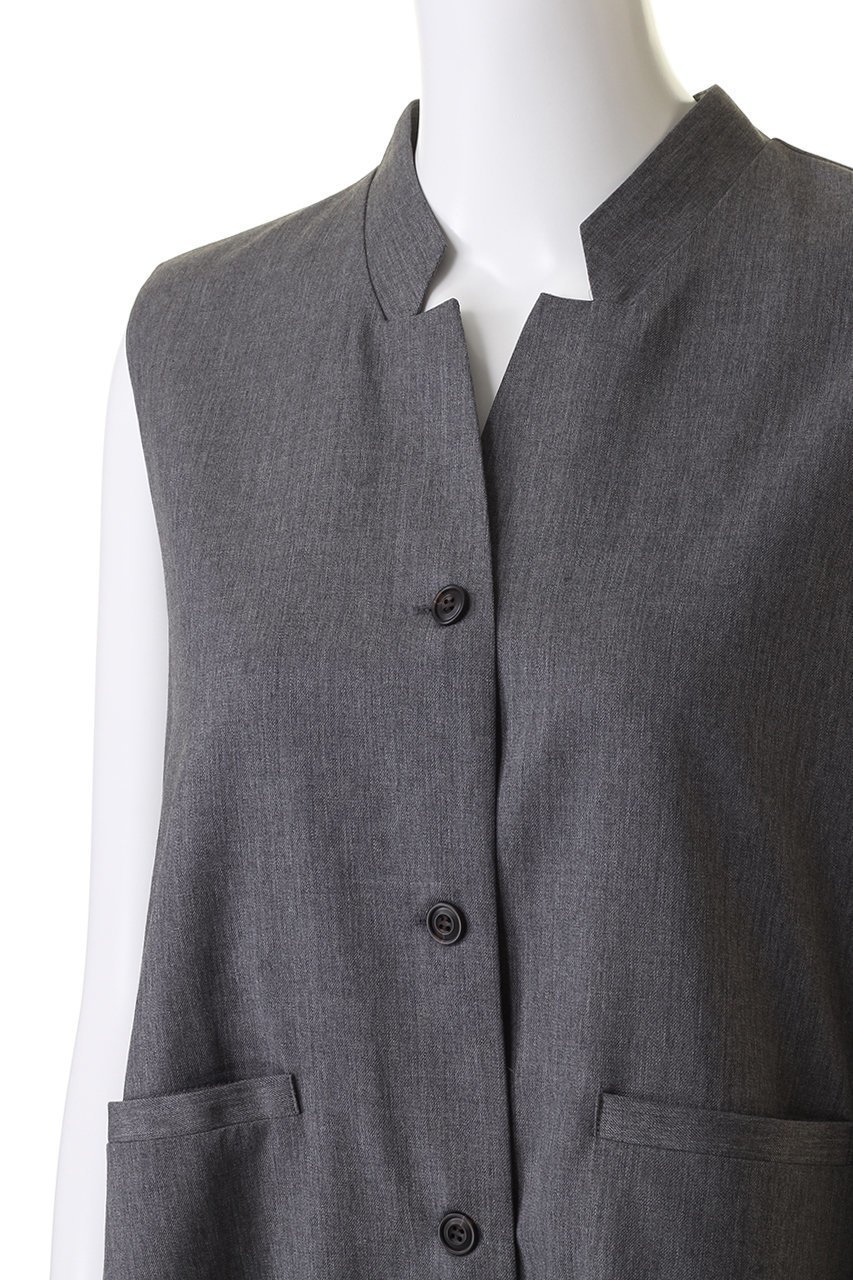 【ミズイロ インド/mizuiro ind】のstand collar flare jilet OP ワンピース 人気、トレンドファッション・服の通販 founy(ファニー) ファッション Fashion レディースファッション Fashion for Women ワンピース Dresses チュニック Tunic Tops & Dresses おすすめ Recommended / Our Picks シンプル Simple, Minimal スタンド Stand Collar, Upright Stand チュニック Tunic, Long Top テーラード Tailored, Tailored Fit フェミニン Feminine, Girly フレア Flare, Flared フロント Front, Front Design ロング Long, Long-Length 人気 Popular, Best Seller other-5|ID: prp329100003497272 ipo3291000000036672379