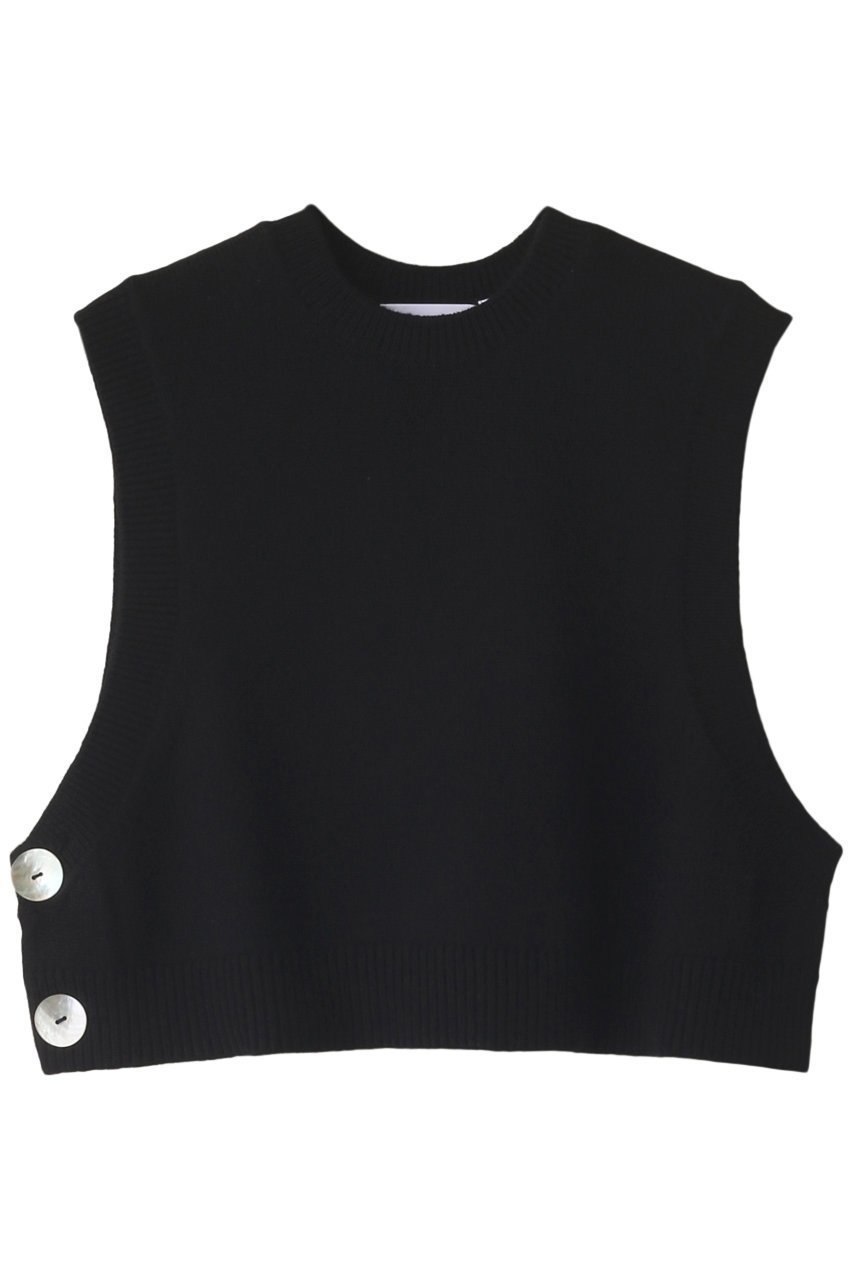 【ナゴンスタンス/nagonstans】の2wayベスト インテリア・キッズ・メンズ・レディースファッション・服の通販 founy(ファニー) ファッション Fashion レディースファッション Fashion for Women トップス・カットソー Cut & Sew Tops ニット Knit Tops & Sweaters ベスト&ジレ / 重ね着スタイル Vests & Gilets カジュアルプルオーバー・ニットトップス Pullovers & Knit Tops / Casual Pullovers ショート Short, Short Length ベスト Vest, Waistcoat Black|ID: prp329100003497336 ipo3291000000035372573