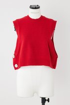 【ナゴンスタンス/nagonstans】の2wayベスト 人気、トレンドファッション・服の通販 founy(ファニー) ファッション Fashion レディースファッション Fashion for Women トップス・カットソー Cut & Sew Tops ニット Knit Tops & Sweaters ベスト&ジレ / 重ね着スタイル Vests & Gilets カジュアルプルオーバー・ニットトップス Pullovers & Knit Tops / Casual Pullovers ショート Short, Short Length ベスト Vest, Waistcoat thumbnail Chili|ID: prp329100003497336 ipo3291000000035372575