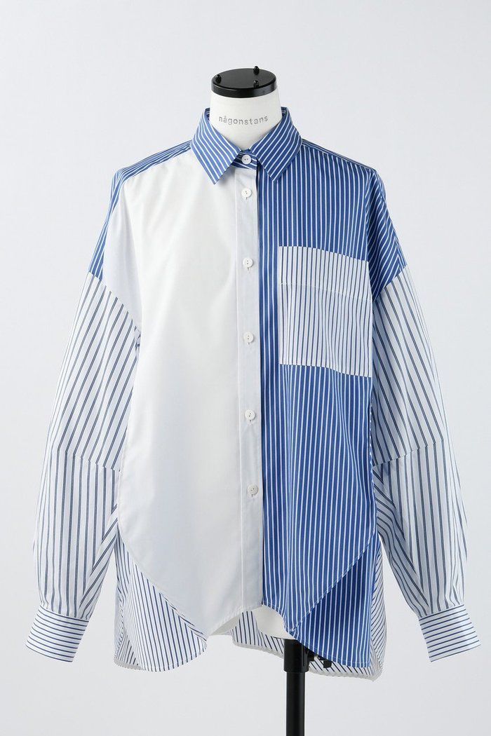 【ナゴンスタンス/nagonstans】のStripe MIX egg ドレープ SH/シャツ インテリア・キッズ・メンズ・レディースファッション・服の通販 founy(ファニー) https://founy.com/ ファッション Fashion レディースファッション WOMEN トップス・カットソー Tops/Tshirt シャツ/ブラウス Shirts/Blouses ストライプ Stripe スリーブ Sleeve ドレープ Drape ミックス Mix モチーフ Motif ロング Long 秋 Autumn/Fall |ID: prp329100003497338 ipo3291000000023120848