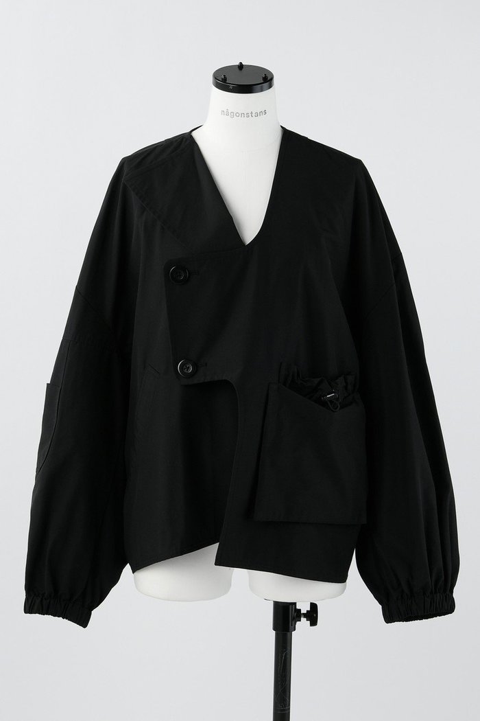 【ナゴンスタンス/nagonstans】の6/4クロス BOX JK/ジャケット インテリア・キッズ・メンズ・レディースファッション・服の通販 founy(ファニー) https://founy.com/ ファッション Fashion レディースファッション WOMEN アウター Coat Outerwear ジャケット Jackets ジャケット Jacket バランス Balance フロント Front |ID: prp329100003497343 ipo3291000000023120861