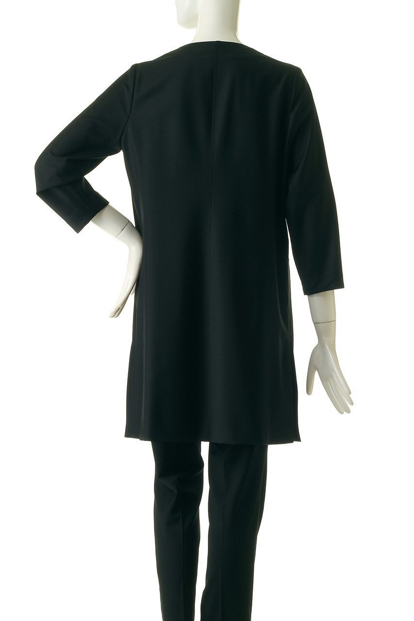 【エムフィル/M Fil】の定番梳毛 ジャコート 人気、トレンドファッション・服の通販 founy(ファニー) 　ファッション　Fashion　レディースファッション　Fashion for Women　アウター　Coat / Outerwear Collection　コート・ロングコート・ピーコート　Long Coats, Peacoats & More　なめらか　Smooth, Silky Texture　シンプル　Simple, Minimal　ポケット　Pocket, Pocket Detail　ロング　Long, Long-Length　エレガント 上品　Elegant　定番　Standard, Basic Item　other-4|ID: prp329100003498755 ipo3291000000035720255