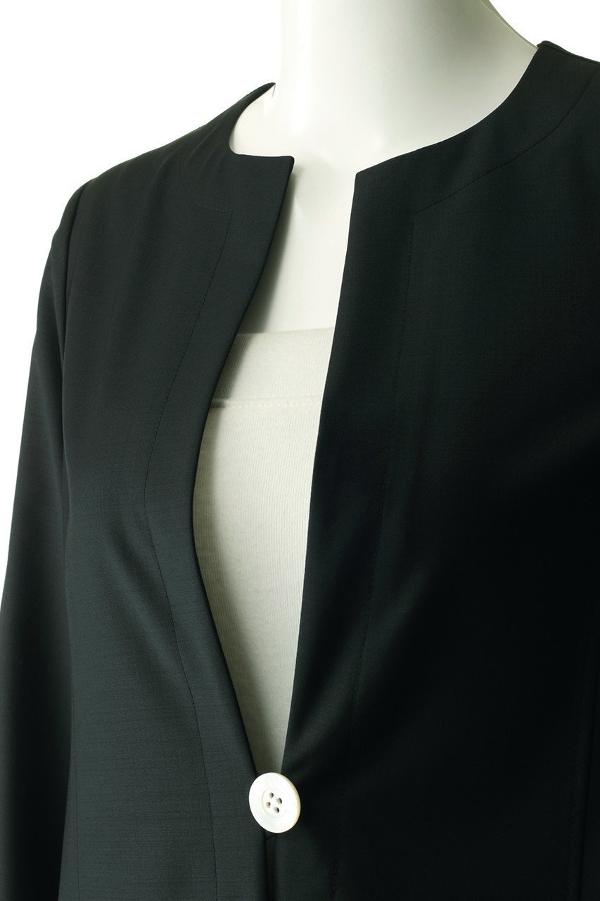 【エムフィル/M Fil】の定番梳毛 ジャコート 人気、トレンドファッション・服の通販 founy(ファニー) 　ファッション　Fashion　レディースファッション　Fashion for Women　アウター　Coat / Outerwear Collection　コート・ロングコート・ピーコート　Long Coats, Peacoats & More　なめらか　Smooth, Silky Texture　シンプル　Simple, Minimal　ポケット　Pocket, Pocket Detail　ロング　Long, Long-Length　エレガント 上品　Elegant　定番　Standard, Basic Item　other-5|ID: prp329100003498755 ipo3291000000035720256