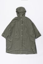 【プランク プロジェクト/PRANK PROJECT】のオーバーフーディーコート / Over Hoodie Coat 人気、トレンドファッション・服の通販 founy(ファニー) ファッション Fashion レディースファッション WOMEN アウター Coat Outerwear コート Coats インナー スリット ツイル ポンチョ ロング 冬 Winter thumbnail KHK(カーキ)|ID: prp329100003498765 ipo3291000000023131276