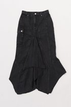 【プランク プロジェクト/PRANK PROJECT】のウェーブヘムデニムスカート / Wavy Hem Denim Skirt 人気、トレンドファッション・服の通販 founy(ファニー) ファッション Fashion レディースファッション WOMEN スカート Skirt デニムスカート Denim Skirts ロングスカート Long Skirt おすすめ Recommend デニム Denim ロング Long ヴィンテージ Vintage thumbnail BLK(ブラック)|ID: prp329100003498773 ipo3291000000023131668