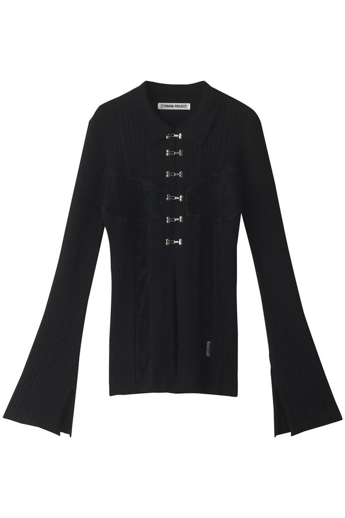 【プランク プロジェクト/PRANK PROJECT】のレーストリムシャツ / Lace Trim Shirt インテリア・キッズ・メンズ・レディースファッション・服の通販 founy(ファニー) https://founy.com/ ファッション Fashion レディースファッション Fashion for Women トップス・カットソー Cut & Sew Tops シャツ・ブラウス・オフィスカジュアル Elegant Blouses & Button-Ups スリム Slim, Slim Fit スリーブ Sleeve, Long Sleeve / Short Sleeve レース Lace, Lace Fabric ロング Long, Long-Length |ID: prp329100003498774 ipo3291000000036402203