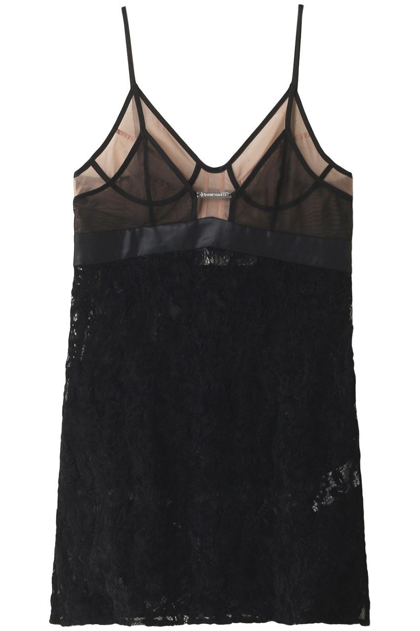 【プランク プロジェクト/PRANK PROJECT】のフロッキーレースキャミチュニック / Flocky Lace Camisole Tunic 人気、トレンドファッション・服の通販 founy(ファニー) 　ファッション　Fashion　レディースファッション　WOMEN　ワンピース　Dress　チュニック　Tunic　チュニック　Tunic　ビスチェ　Bustier　レース　Race　 other-1|ID: prp329100003498778 ipo3291000000029771760