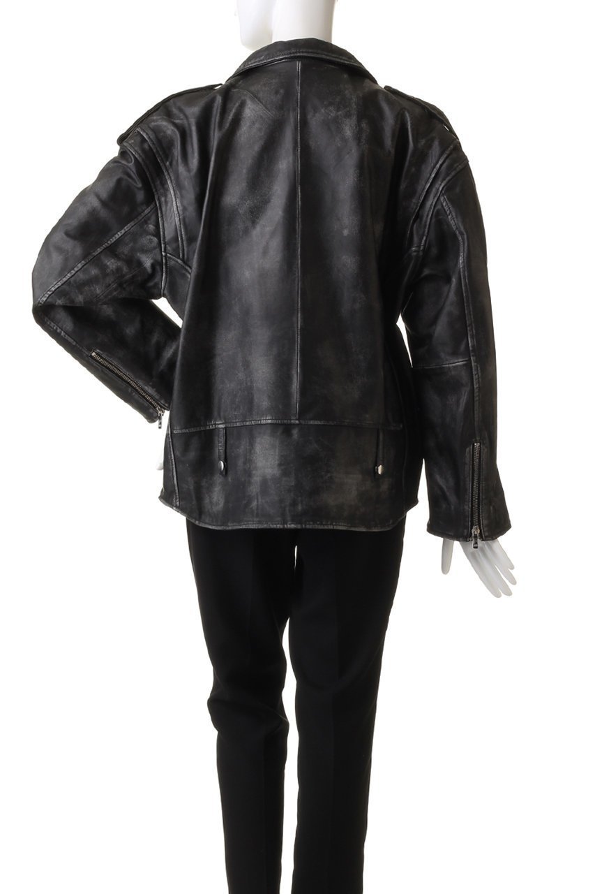 【プランク プロジェクト/PRANK PROJECT】のラブオフCOWクラッシュレザーライダースジャケット / Love Off COW Crushed Leather Riders Jacket 人気、トレンドファッション・服の通販 founy(ファニー) 　ファッション　Fashion　レディースファッション　Fashion for Women　アウター　Coat / Outerwear Collection　レディースジャケット・軽アウター　Jackets　ライダースジャケット / レザースタイル　Riders Jackets & Biker Style　ジャケット　Jacket, Outerwear　ビンテージ　Vintage, Retro Style　ベーシック　Basic, Essential　ライダース　Riders　other-4|ID: prp329100003498779 ipo3291000000035721051