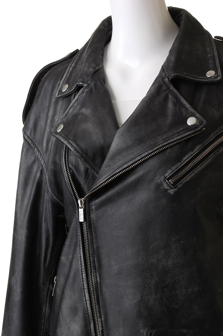 【プランク プロジェクト/PRANK PROJECT】のラブオフCOWクラッシュレザーライダースジャケット / Love Off COW Crushed Leather Riders Jacket 人気、トレンドファッション・服の通販 founy(ファニー) 　ファッション　Fashion　レディースファッション　Fashion for Women　アウター　Coat / Outerwear Collection　レディースジャケット・軽アウター　Jackets　ライダースジャケット / レザースタイル　Riders Jackets & Biker Style　ジャケット　Jacket, Outerwear　ビンテージ　Vintage, Retro Style　ベーシック　Basic, Essential　ライダース　Riders　other-5|ID: prp329100003498779 ipo3291000000035721052