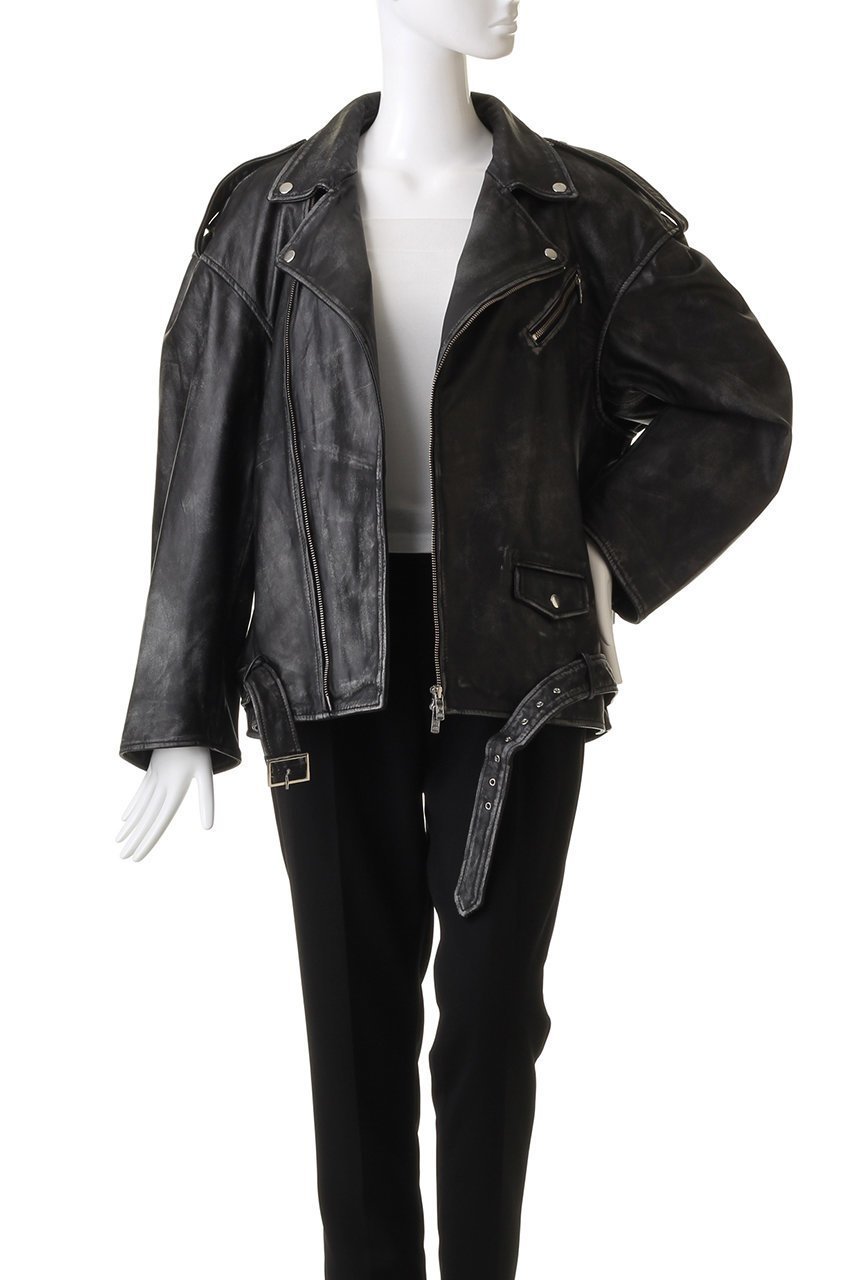 【プランク プロジェクト/PRANK PROJECT】のラブオフCOWクラッシュレザーライダースジャケット / Love Off COW Crushed Leather Riders Jacket 人気、トレンドファッション・服の通販 founy(ファニー) 　ファッション　Fashion　レディースファッション　Fashion for Women　アウター　Coat / Outerwear Collection　レディースジャケット・軽アウター　Jackets　ライダースジャケット / レザースタイル　Riders Jackets & Biker Style　ジャケット　Jacket, Outerwear　ビンテージ　Vintage, Retro Style　ベーシック　Basic, Essential　ライダース　Riders　other-8|ID: prp329100003498779 ipo3291000000035721055