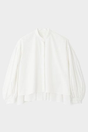 【ル フィル/LE PHIL】のショートタイプライターギャザーブラウス 人気、トレンドファッション・服の通販 founy(ファニー) ファッション Fashion レディースファッション Fashion for Women トップス・カットソー Cut & Sew Tops シャツ・ブラウス・オフィスカジュアル Elegant Blouses & Button-Ups スリーブ Sleeve, Long Sleeve / Short Sleeve フォルム Silhouette, Form ブロード Broadcloth, Fine Cotton ロング Long, Long-Length ワイド Wide, Wide Fit |ID:prp329100003498808