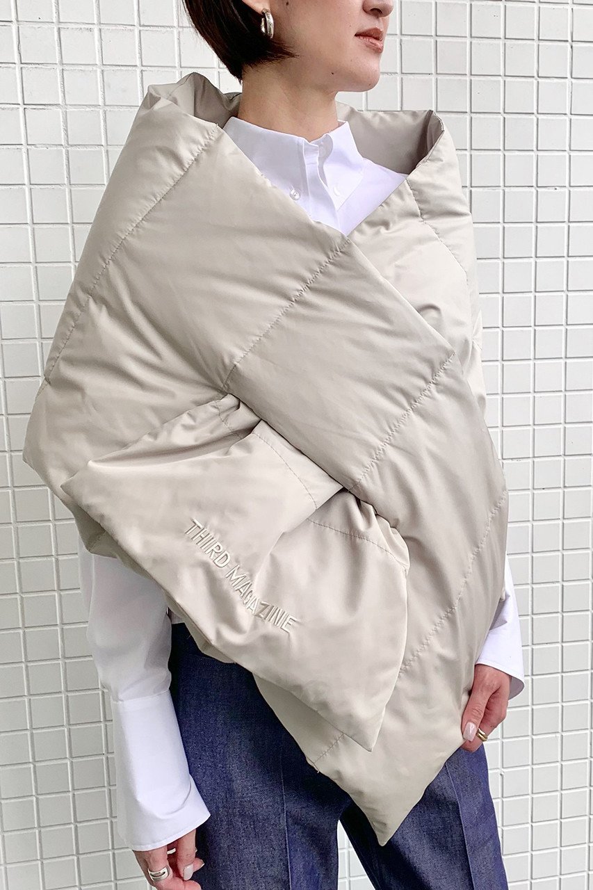 【サードマガジン/THIRD MAGAZINE】のELLE SHOP別注カラー ダウンショール 人気、トレンドファッション・服の通販 founy(ファニー) ファッション Fashion レディースファッション Fashion for Women ストール Soft & Warm Scarves マフラー・スヌード / 冬小物の定番 Scarves & Mufflers ショール Shawl, Wrap シンプル Simple, Minimal ストール Stole, Wrap ダウン Down, Puffer マフラー Scarf, Muffler エレガント 上品 Elegant 再入荷 Restock / Back in Stock 別注 Limited Edition, Custom Order 定番 Standard, Basic Item 防寒 Cold Protection, Winter-Ready other-6|ID: prp329100003500604 ipo3291000000035487934