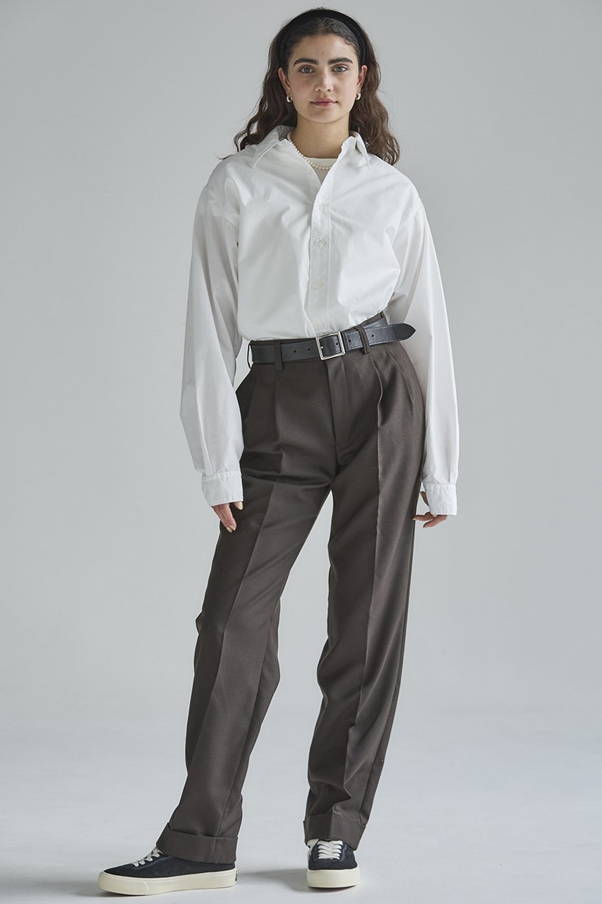 【オブラダ/Oblada】のALFRED カラーシャツ 人気、トレンドファッション・服の通販 founy(ファニー) 　ファッション　Fashion　レディースファッション　Fashion for Women　トップス・カットソー　Cut & Sew Tops　シャツ・ブラウス・オフィスカジュアル　Elegant Blouses & Button-Ups　シンプル　Simple, Minimal　スリーブ　Sleeve, Long Sleeve / Short Sleeve　レギュラー　Regular, Standard Fit　ロング　Long, Long-Length　再入荷　Restock / Back in Stock　other-2|ID: prp329100003502561 ipo3291000000033013764