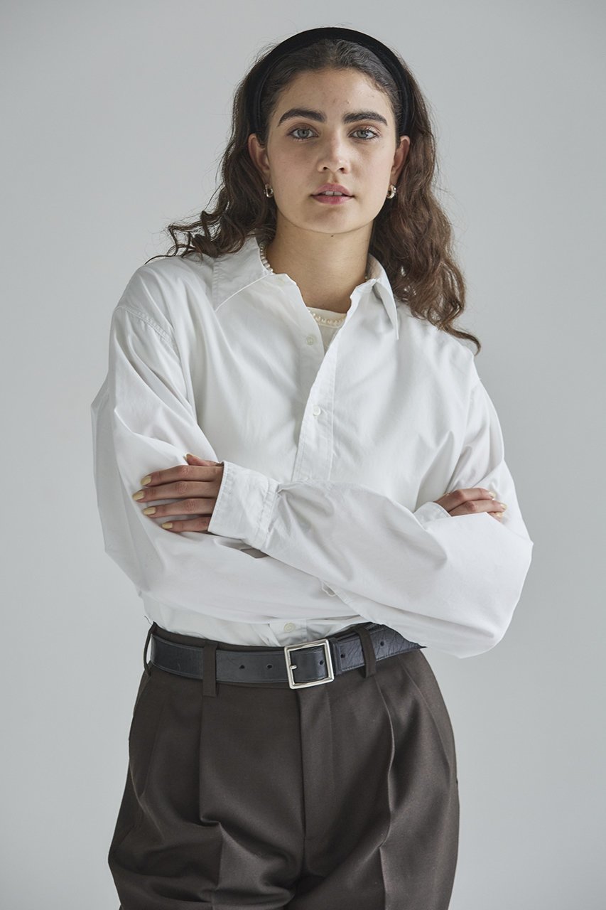 【オブラダ/Oblada】のALFRED カラーシャツ 人気、トレンドファッション・服の通販 founy(ファニー) 　ファッション　Fashion　レディースファッション　Fashion for Women　トップス・カットソー　Cut & Sew Tops　シャツ・ブラウス・オフィスカジュアル　Elegant Blouses & Button-Ups　シンプル　Simple, Minimal　スリーブ　Sleeve, Long Sleeve / Short Sleeve　レギュラー　Regular, Standard Fit　ロング　Long, Long-Length　再入荷　Restock / Back in Stock　other-3|ID: prp329100003502561 ipo3291000000033013765