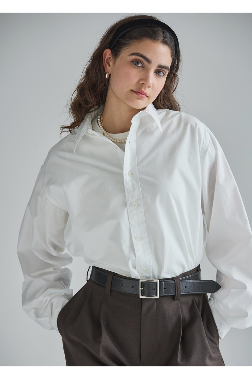 【オブラダ/Oblada】のALFRED カラーシャツ 人気、トレンドファッション・服の通販 founy(ファニー) 　ファッション　Fashion　レディースファッション　Fashion for Women　トップス・カットソー　Cut & Sew Tops　シャツ・ブラウス・オフィスカジュアル　Elegant Blouses & Button-Ups　シンプル　Simple, Minimal　スリーブ　Sleeve, Long Sleeve / Short Sleeve　レギュラー　Regular, Standard Fit　ロング　Long, Long-Length　再入荷　Restock / Back in Stock　other-4|ID: prp329100003502561 ipo3291000000033013766