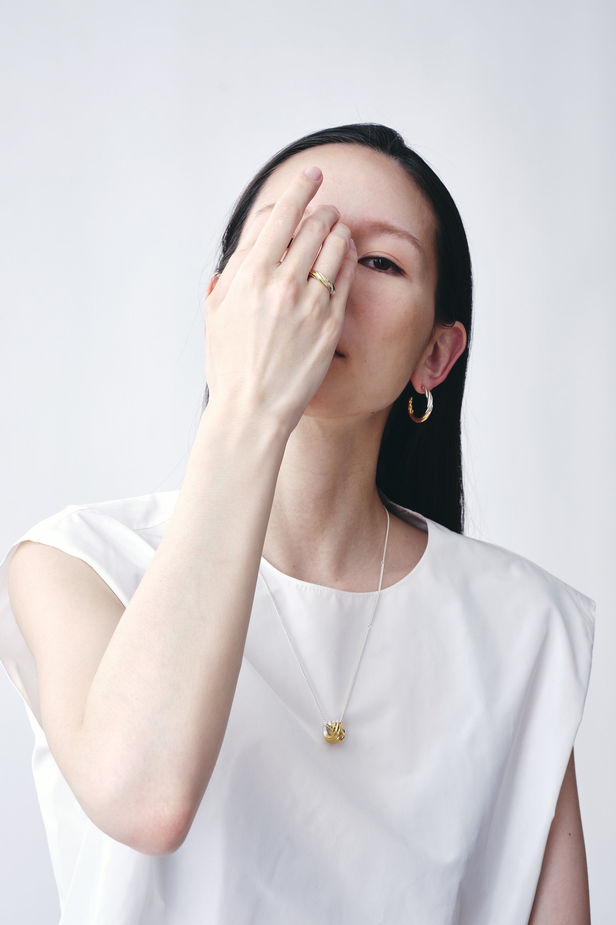 【プラウ/PLOW】のFrench リング Medium 人気、トレンドファッション・服の通販 founy(ファニー) 　ファッション　Fashion　レディースファッション　WOMEN　おすすめ　Recommend　シルバー　Silver　ジュエリー　Jewelry　スタイリッシュ　Stylish　ツイスト　Twist　トレンド　Trend　フープ　Hoop　モダン　Modern　エレガント 上品　Elegant　other-2|ID: prp329100003507771 ipo3291000000031914022