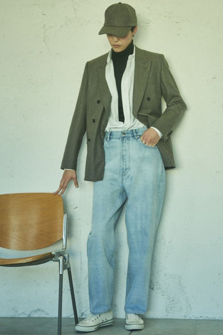 【イレーヴ/YLEVE】の13.5ozデニムバギーパンツ フェイド 人気、トレンドファッション・服の通販 founy(ファニー) 　ファッション　Fashion　レディースファッション　Fashion for Women　パンツ　Pants & Trousers　デニムパンツ・ジーンズ・美脚デニム　Denim Jeans & Pants　デニム　Denim, Jeans Material　トレンド　Trend, Trending Now　定番　Standard, Basic Item　other-8|ID: prp329100003507826 ipo3291000000032828789