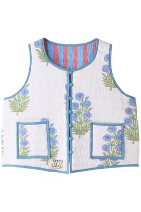 SZ Blockprints/エスゼット ブロックプリント】のMANJU VEST NILA キルティングベスト&【ELLESHOP限定】QUILTED  VEST POPPY キルティングベスト おすすめ！人気、トレンド、レディースファッションの通販 | おすすめのファッション通販アイテム |  人気、トレンド ...