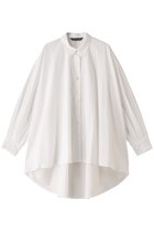 【ミズイロ インド/mizuiro ind】のwide shirt tunic チュニック off white|ID:prp329100003510725