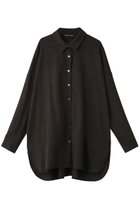 【ミズイロ インド/mizuiro ind】のwide shirt tunic チュニック brown|ID: prp329100003510725 ipo3291000000032887411