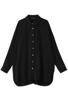 【ミズイロ インド/mizuiro ind】のwide shirt tunic チュニック black|ID: prp329100003510725 ipo3291000000032887436