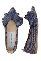 【オッフェン/Offen】のpointed-FRIN 大人の最旬トレンドファッション＆コーディネート founy(ファウニー) ファッション Fashion レディースファッション Fashion for Women おすすめ Recommended / Our Picks クッション Cushion, Throw Pillow シューズ Shoes, Footwear ビッグ Big, Oversized フラット Flat, Flat Shoes フリル Frill, Ruffle ベーシック Basic, Essential 軽量 Lightweight, Ultra Light thumbnail BLUE & BEIGE|ID: prp329100003510746 ipo3291000000036750065