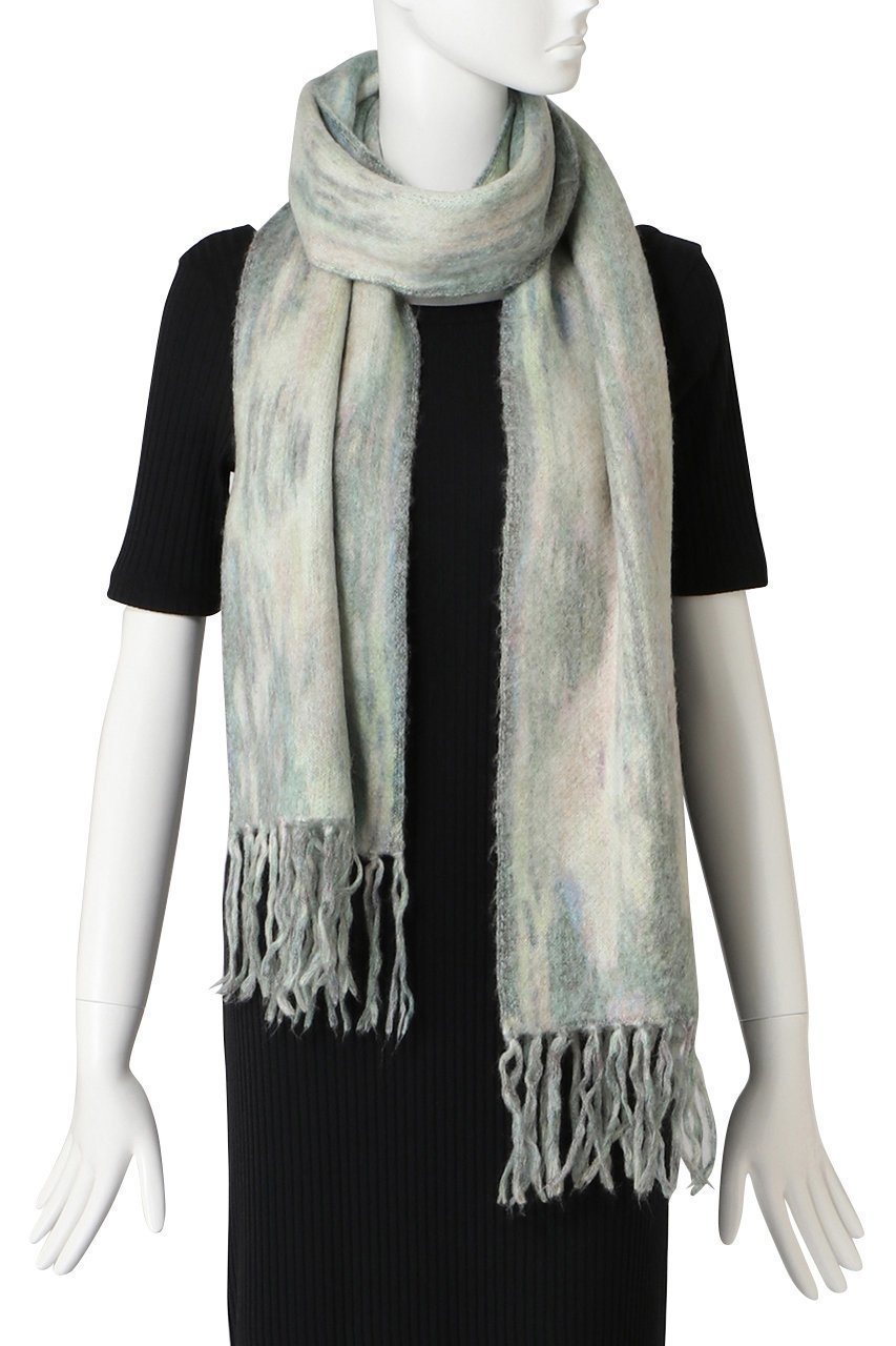 【リムアーク/RIM.ARK】のWater lilies jacquard stole/ストール 人気、トレンドファッション・服の通販 founy(ファニー) 　ファッション　Fashion　レディースファッション　Fashion for Women　ストール　Soft & Warm Scarves　マフラー・スヌード / 冬小物の定番　Scarves & Mufflers　おすすめ　Recommended / Our Picks　ストール　Stole, Wrap　マフラー　Scarf, Muffler　冬　Winter / This Winter　other-2|ID: prp329100003510749 ipo3291000000032817002