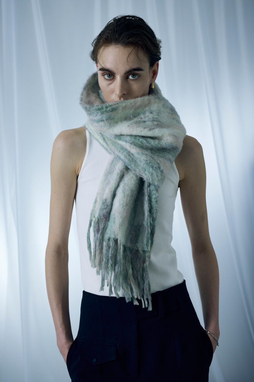 【リムアーク/RIM.ARK】のWater lilies jacquard stole/ストール 人気、トレンドファッション・服の通販 founy(ファニー) 　ファッション　Fashion　レディースファッション　Fashion for Women　ストール　Soft & Warm Scarves　マフラー・スヌード / 冬小物の定番　Scarves & Mufflers　おすすめ　Recommended / Our Picks　ストール　Stole, Wrap　マフラー　Scarf, Muffler　冬　Winter / This Winter　other-8|ID: prp329100003510749 ipo3291000000032817008