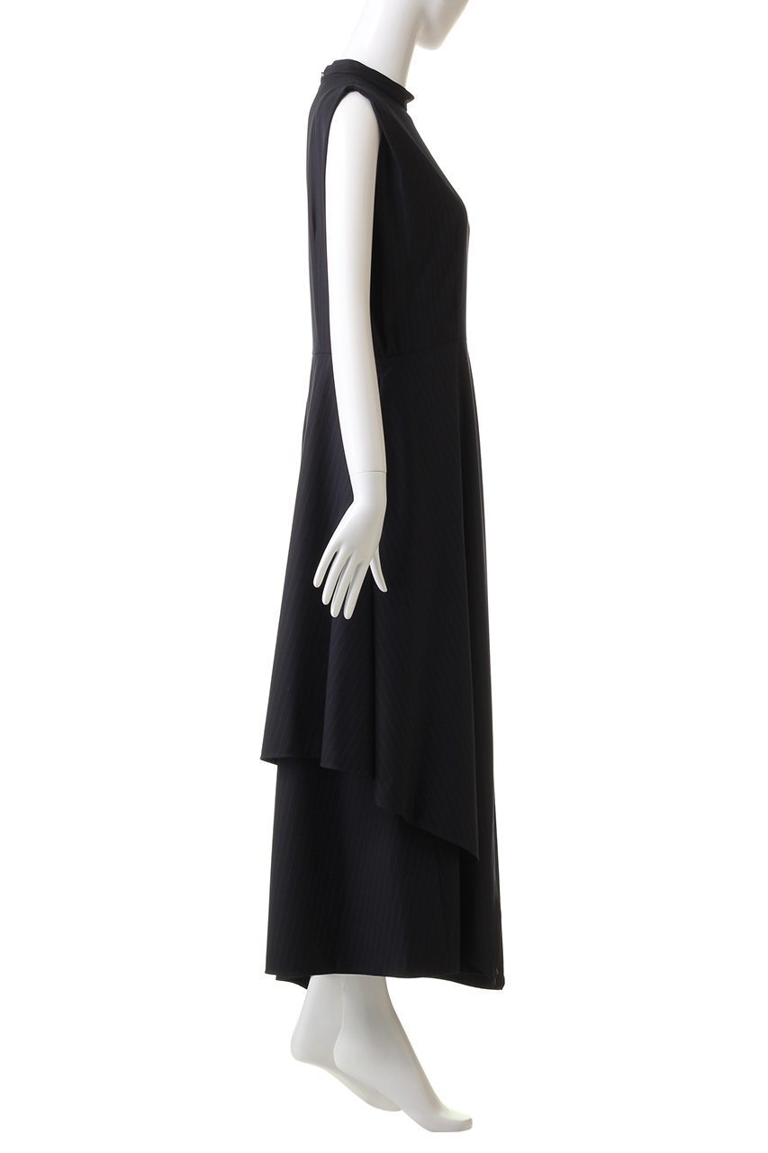 【リムアーク/RIM.ARK】のSquare tuck deformation OP/ワンピース 人気、トレンドファッション・服の通販 founy(ファニー) 　ファッション　Fashion　レディースファッション　Fashion for Women　ワンピース　Dresses　チュニック　Tunic Tops & Dresses　ストライプ　Stripe, Striped Pattern　ストレッチ　Stretch, Stretchy Fabric　チュニック　Tunic, Long Top　バランス　Balance, Style Balance　ロング　Long, Long-Length　無地　Plain, Solid Color　other-3|ID: prp329100003510759 ipo3291000000036795179