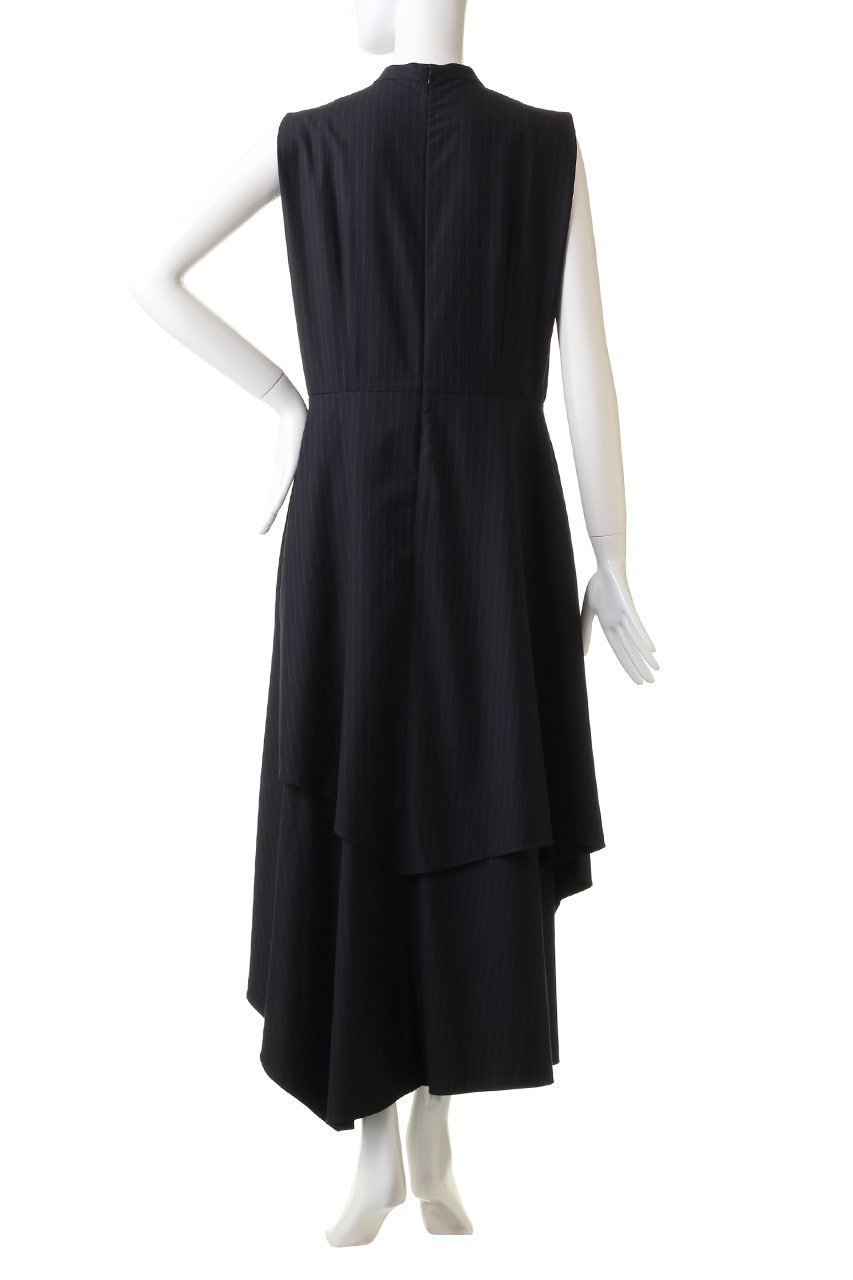 【リムアーク/RIM.ARK】のSquare tuck deformation OP/ワンピース 人気、トレンドファッション・服の通販 founy(ファニー) 　ファッション　Fashion　レディースファッション　Fashion for Women　ワンピース　Dresses　チュニック　Tunic Tops & Dresses　ストライプ　Stripe, Striped Pattern　ストレッチ　Stretch, Stretchy Fabric　チュニック　Tunic, Long Top　バランス　Balance, Style Balance　ロング　Long, Long-Length　無地　Plain, Solid Color　other-4|ID: prp329100003510759 ipo3291000000036795181