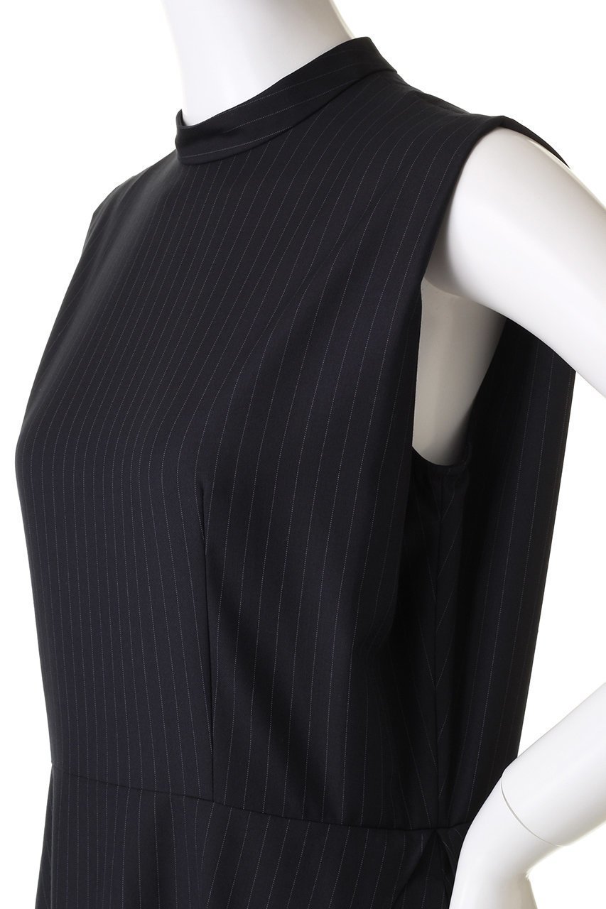 【リムアーク/RIM.ARK】のSquare tuck deformation OP/ワンピース 人気、トレンドファッション・服の通販 founy(ファニー) 　ファッション　Fashion　レディースファッション　Fashion for Women　ワンピース　Dresses　チュニック　Tunic Tops & Dresses　ストライプ　Stripe, Striped Pattern　ストレッチ　Stretch, Stretchy Fabric　チュニック　Tunic, Long Top　バランス　Balance, Style Balance　ロング　Long, Long-Length　無地　Plain, Solid Color　other-5|ID: prp329100003510759 ipo3291000000036795182